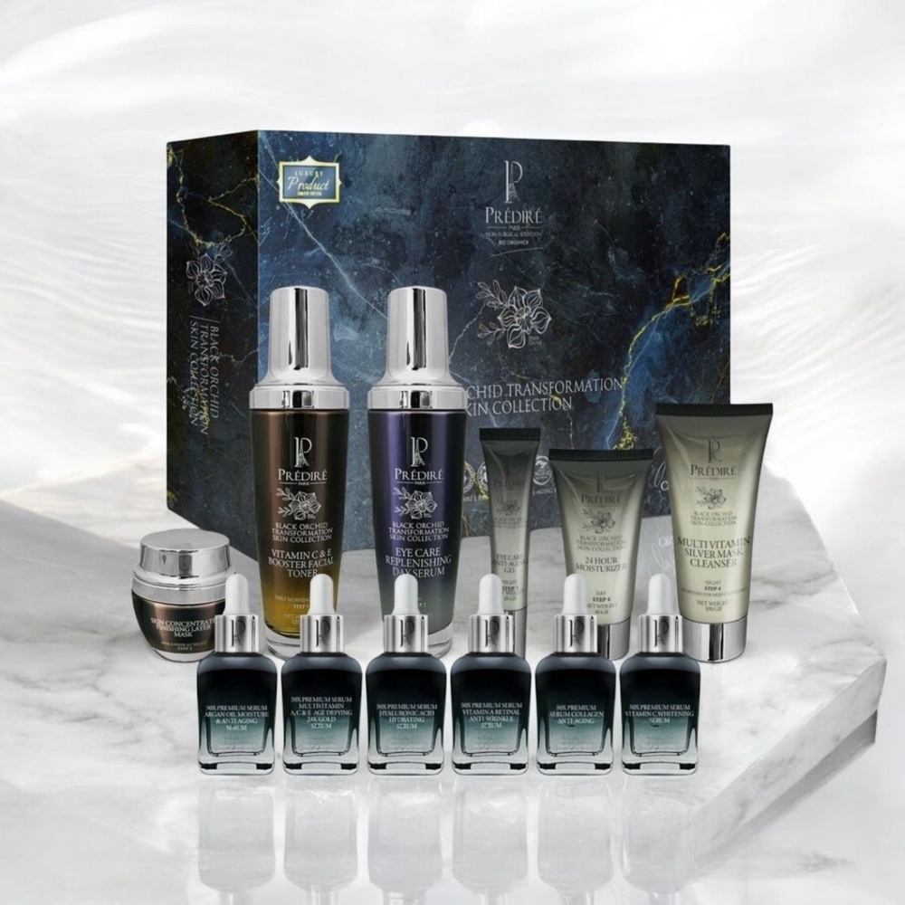 🔥 Deluxe 11-Piece Skincare Collection – New Hydration, Serums, Masks & Eye Care